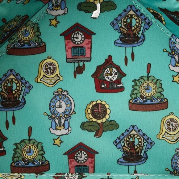 Loungefly WonderCon Exclusive Pinocchio Cuckoo Clock Mini Backpack - Picture 7 of 7